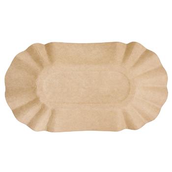 Karton Kase / Büfe Kasesi, Oval - 11x19 cm - 250 Adet