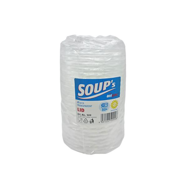 Çorba Kabı İçin Kapak - 50 Adet