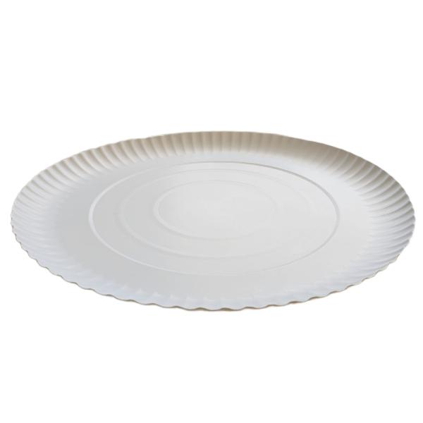 Kağıt Tabak yuvarlak, derin, Ø 28 cm / 2 cm 50 Adet