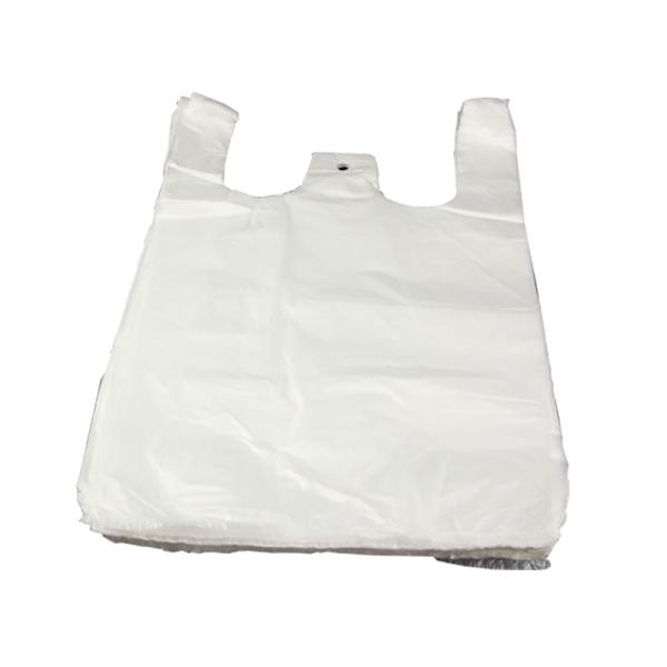 torba 25x12x46 cm  plastik beyaz, kulplu 1.000 Adet