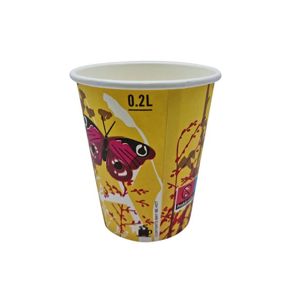 Bardak 200ml - sert kağıt çeşitli motifler (50 Adet)