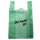 torba 32+18x55 cm  plastik yeşil, kulplu 2.000 Adet